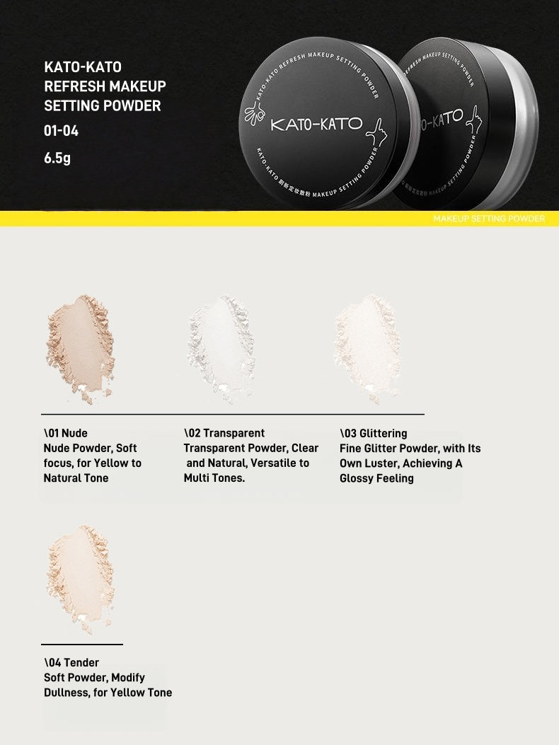 KATOKATO - Refresh Makeup Setting Powder 6.5g