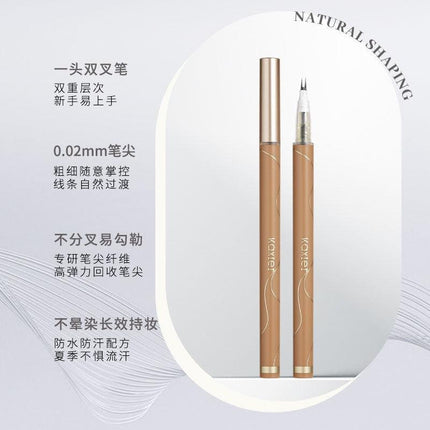 KAXIER - Double Strokes Eyeliner Mascara 0.8g