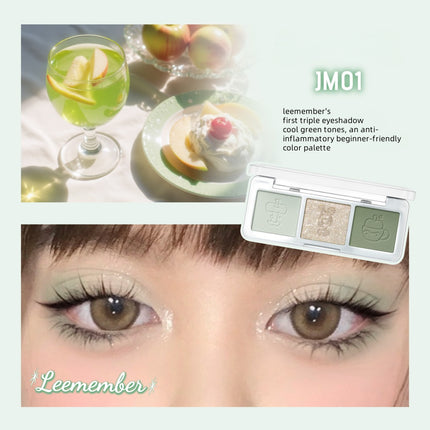 LEEMEMBER - Tri-color Eye Shadow 4.8g