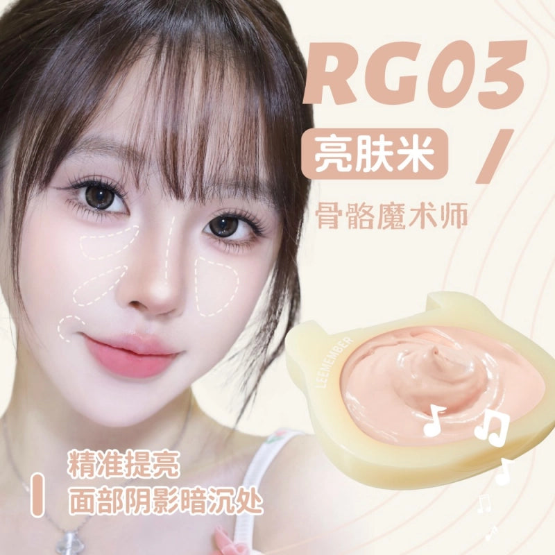 LEEMEMER 荔萌小熊华尔兹系列柔润高光霜 6.5g