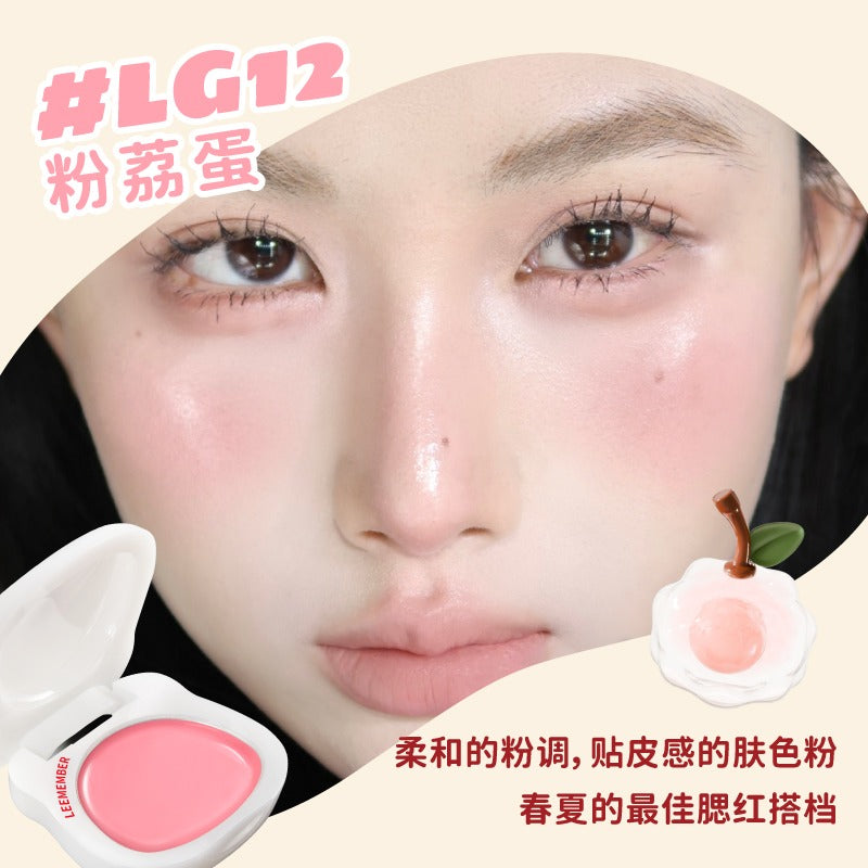 LEEMEMER 荔萌夏季限定/小熊系列水光腮红多用膏 4g