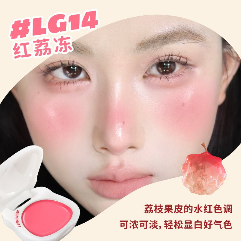 LEEMEMER 荔萌夏季限定/小熊系列水光腮红多用膏 4g