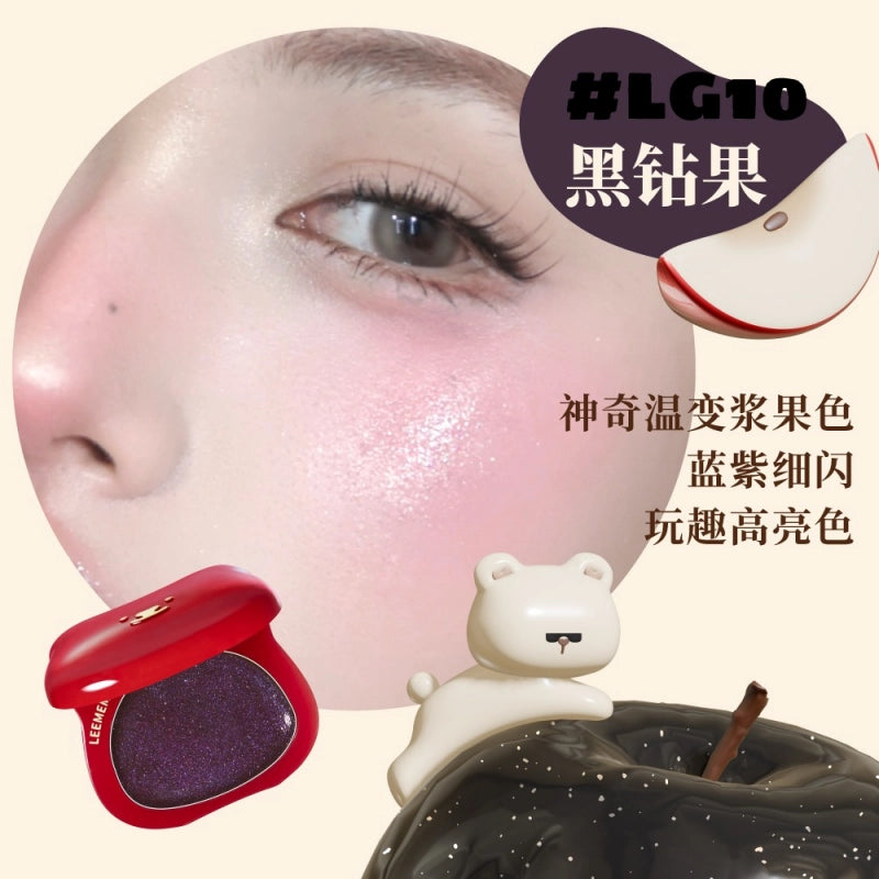 LEEMEMER 荔萌小熊系列水光腮红膏 4g