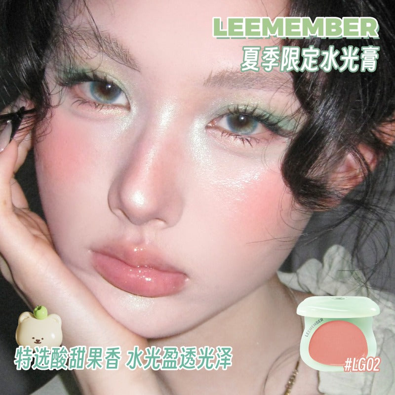 LEEMEMER 荔萌夏季限定/小熊系列水光腮红多用膏 4g
