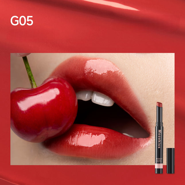 Mooekiss - Glossy Lipstick 2.2g