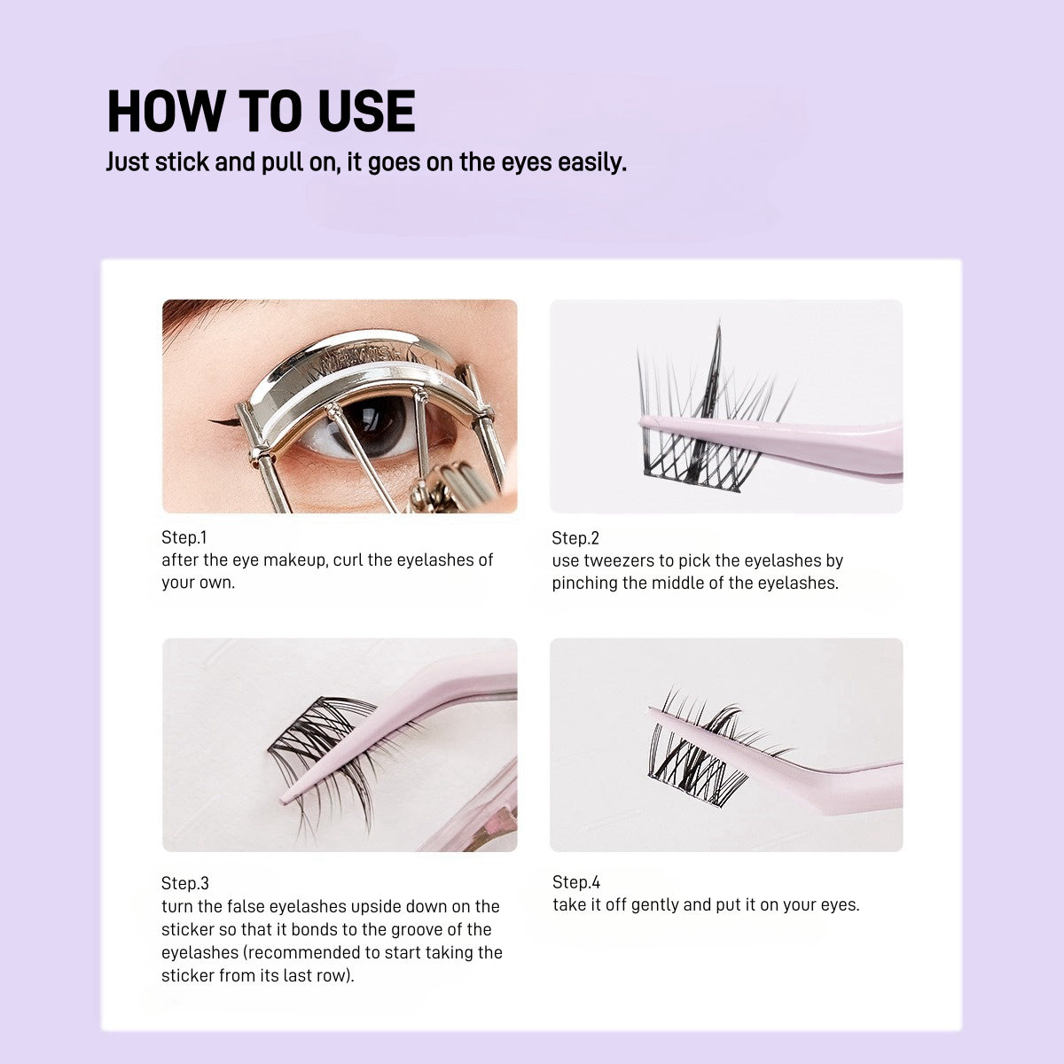Mr. Wish Self Adhesive Sticker for False Eyelashes