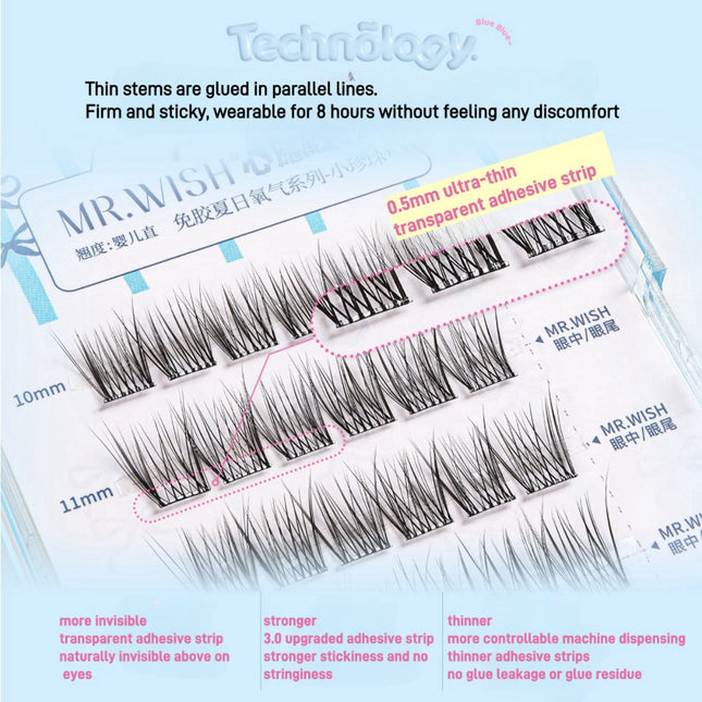 Mr.Wish - Summertime Oxygen Series False Eyelashes