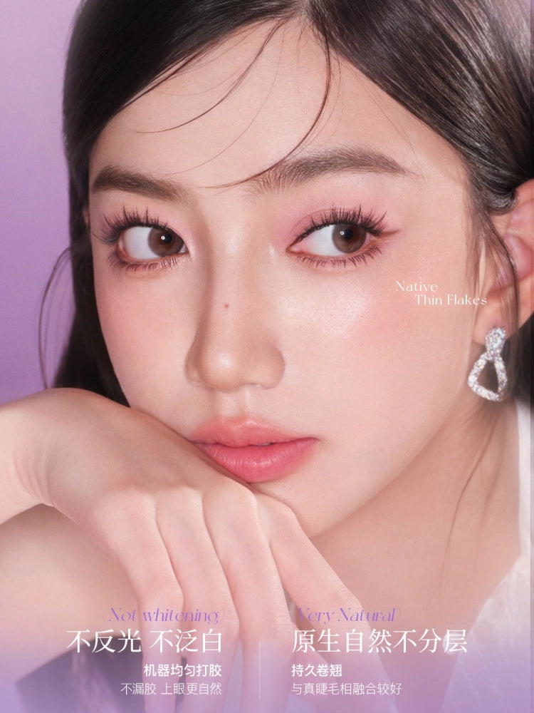 Mr. Wish Thin Flakes Glue Free Eyelashes Butterfly 10-12mm