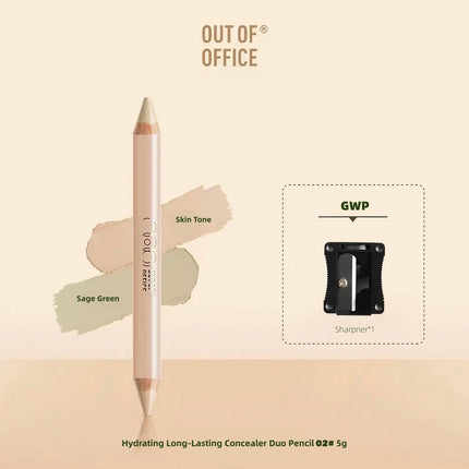 OUTOFOFFICE - Hydrating Long-Lasting Concealer Duo Pencil 5g