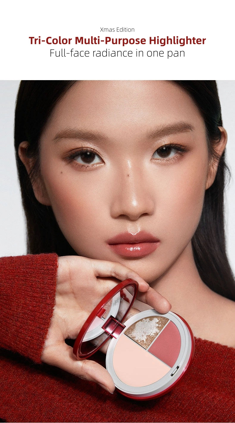 Red Chamber - Tri-Color Multi-Purpose Highlighter