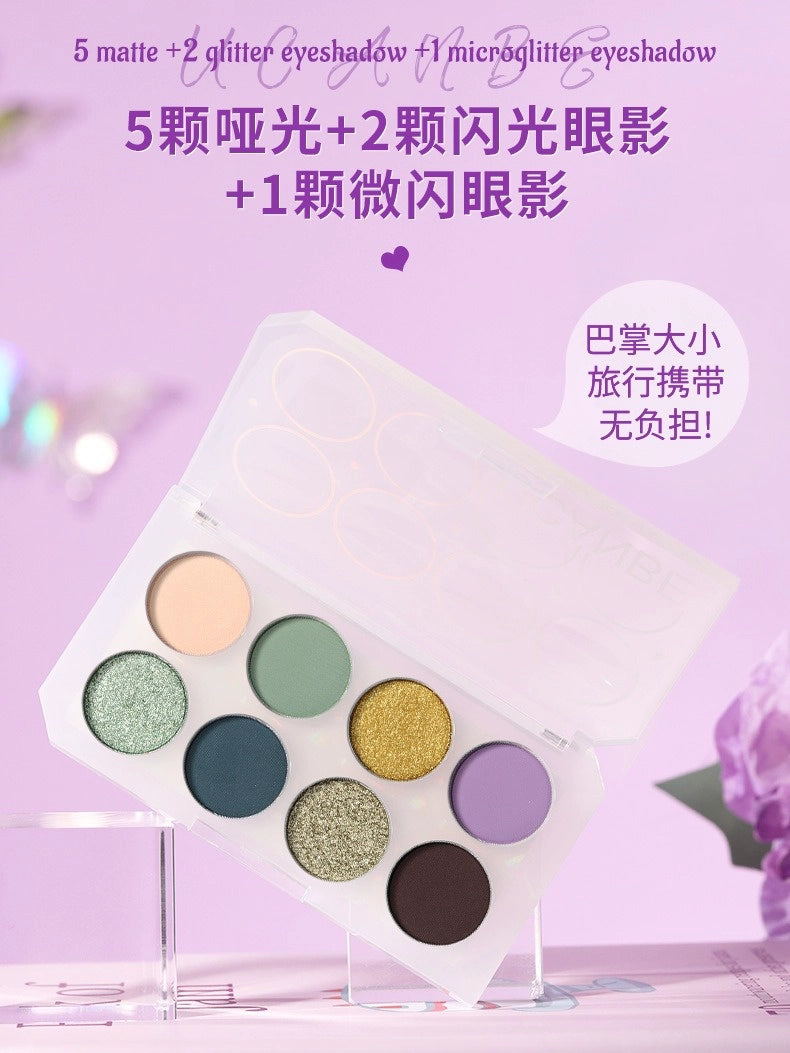 UCANBE 8 Colors Eyeshadow Palette Kyanite 5.6g