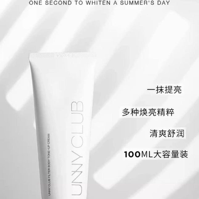 UNNYCLUB - Filter Body Tone-up Cream 01 100ml