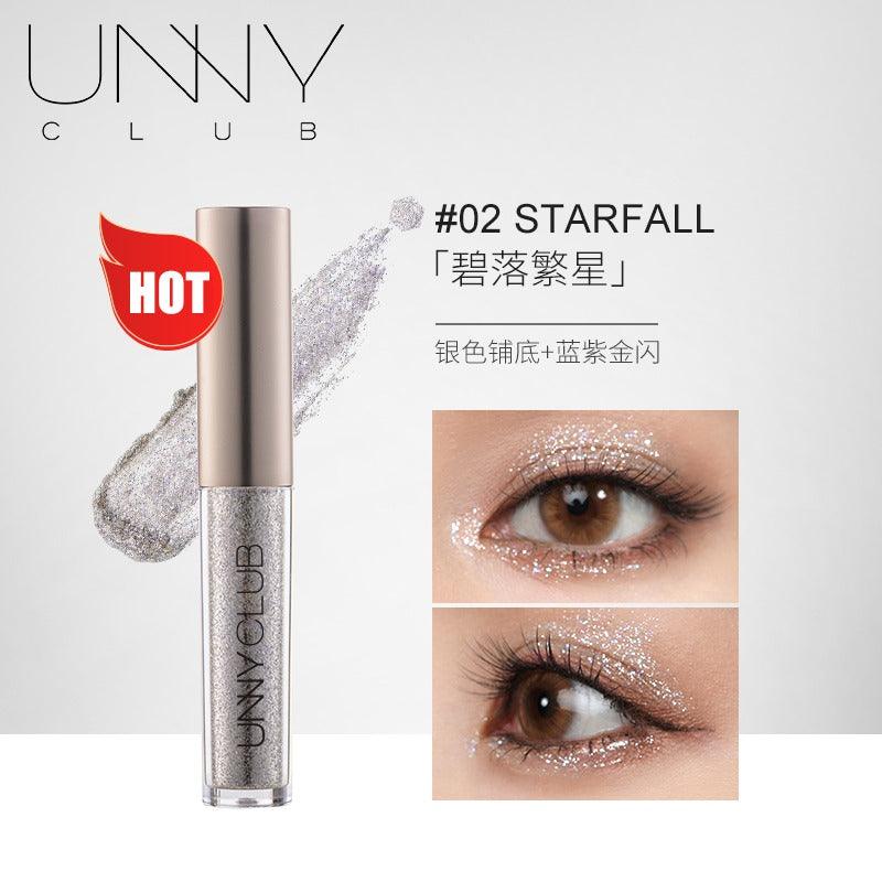 UNNY CLUB 液体眼影 丝绒哑光星光闪粉