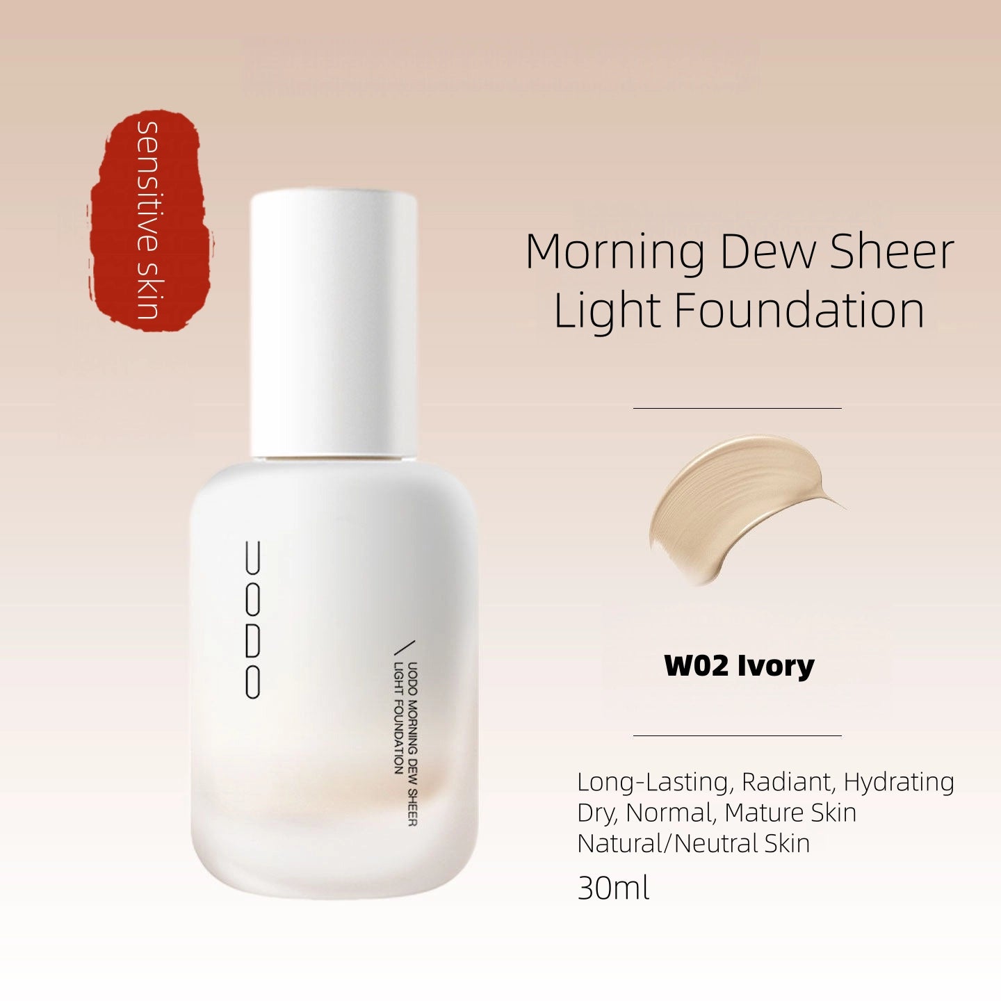 UODO - Foundation 30ml