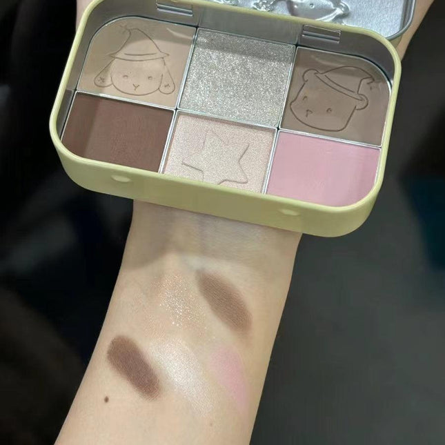 YIGUDIGU - Candy Box 6 Colors Eye Palette 18g