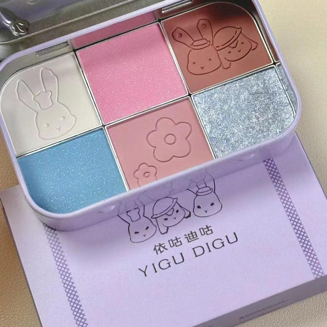 YIGUDIGU - Candy Box 6 Colors Eye Palette 18g