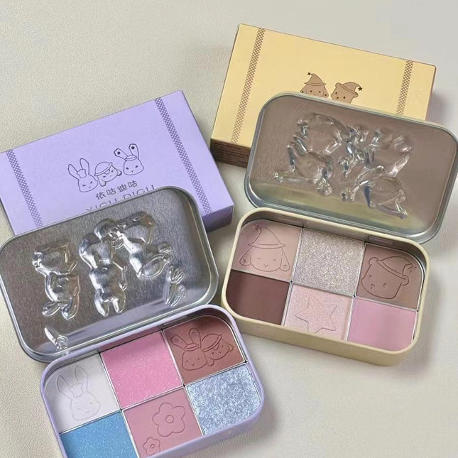 YIGUDIGU - Candy Box 6 Colors Eye Palette 18g