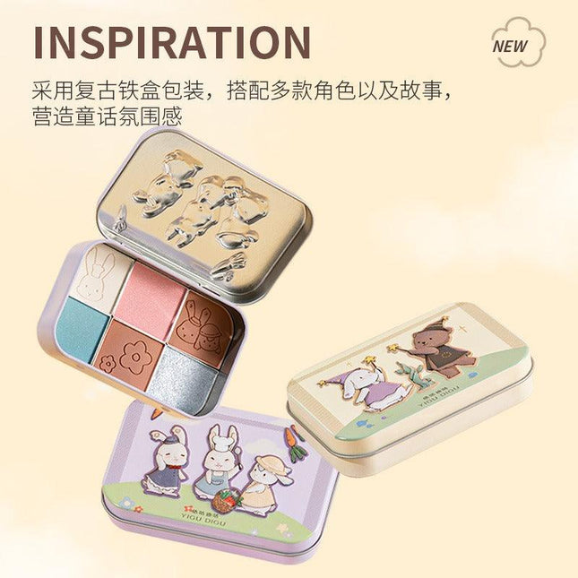 YIGUDIGU - Candy Box 6 Colors Eye Palette 18g
