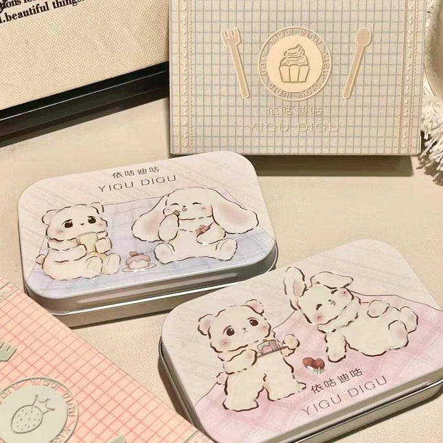 YIGUDIGU - Candy Box Tea Party 6 Colors Eye Palette 18g