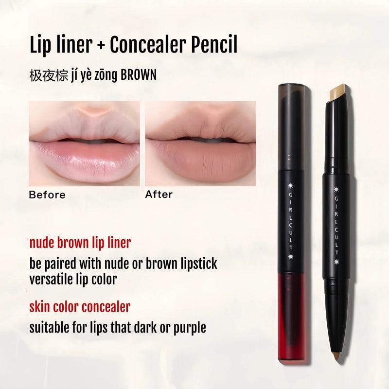 Girlcult Dual Purpose Pen Lip Liner Concealer 1.35g