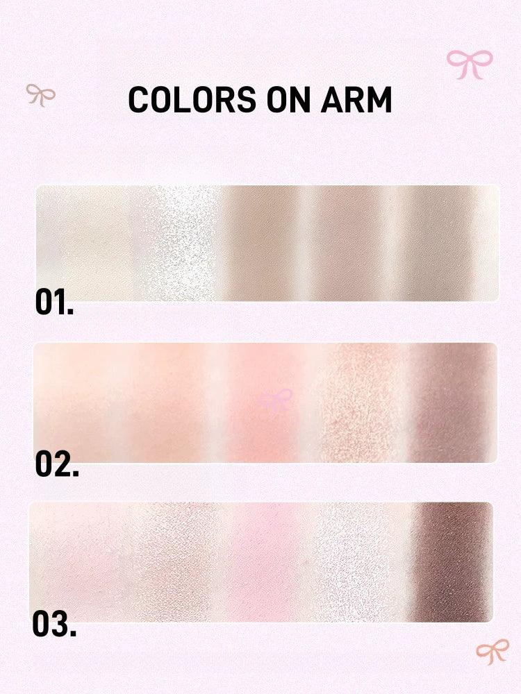 JILL LEEN Five Color Eyeshadow Palette 9g