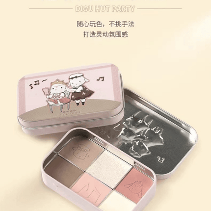 YIGUDIGU - Candy Box 6 Colors Eye Palette 18g