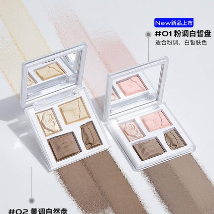 Little Ondine Sculpture Contour and Highlight Palette LOT014 - Chic Decent