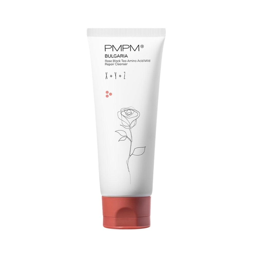 PMPM Bulgaria Rose Black Tea Amino Acid Mild Repair Cleanser 100g PM010 - Chic Decent